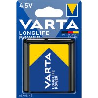 1 Varta Longlife Power 3 LR 12 4,5V-Block