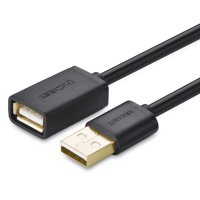 UGREEN USB A To Female 2.0 Extension Cable Black 1M