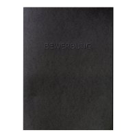 Walther Bewerbungsmappe schwarz inkl. Kuvert      BW100B