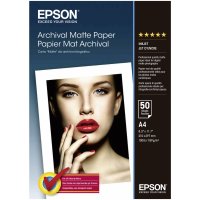 Epson Archival Matte Paper A 4, 50 Blatt, 189 g    S 041342