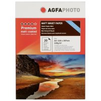 AgfaPhoto Premium Double Side Matt-Coated 220 g A 4 20 Blatt
