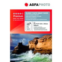 AgfaPhoto Premium Photo Glossy Paper 240 g 10x15 cm 100...