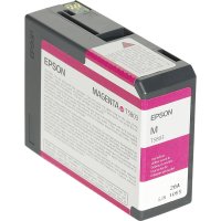 Epson Tintenpatrone magenta T 580  80 ml              T 5803