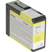 Epson Tintenpatrone yellow T 580  80 ml              T 5804