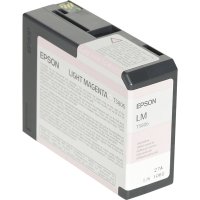 Epson Tintenpatrone light magenta T 580  80 ml      T 5806