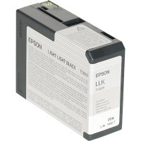 Epson Tintenpatrone light light black T 580  80 ml...