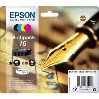 Epson DURABrite Ultra Multipack T 162 BK/C/M/Y...
