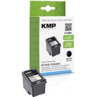 KMP H168BX Tintenpatrone schwarz kompatibel mit HP F6U68AE