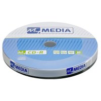 1x10 MyMedia CD-R 80 / 700MB 52x Speed Wrap