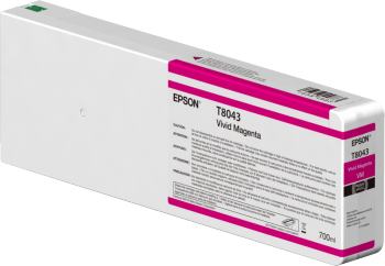 Tintenpatrone Vivid Magenta 700ml für Epson SureColor SC-P6000/P7000/P8000/P9000